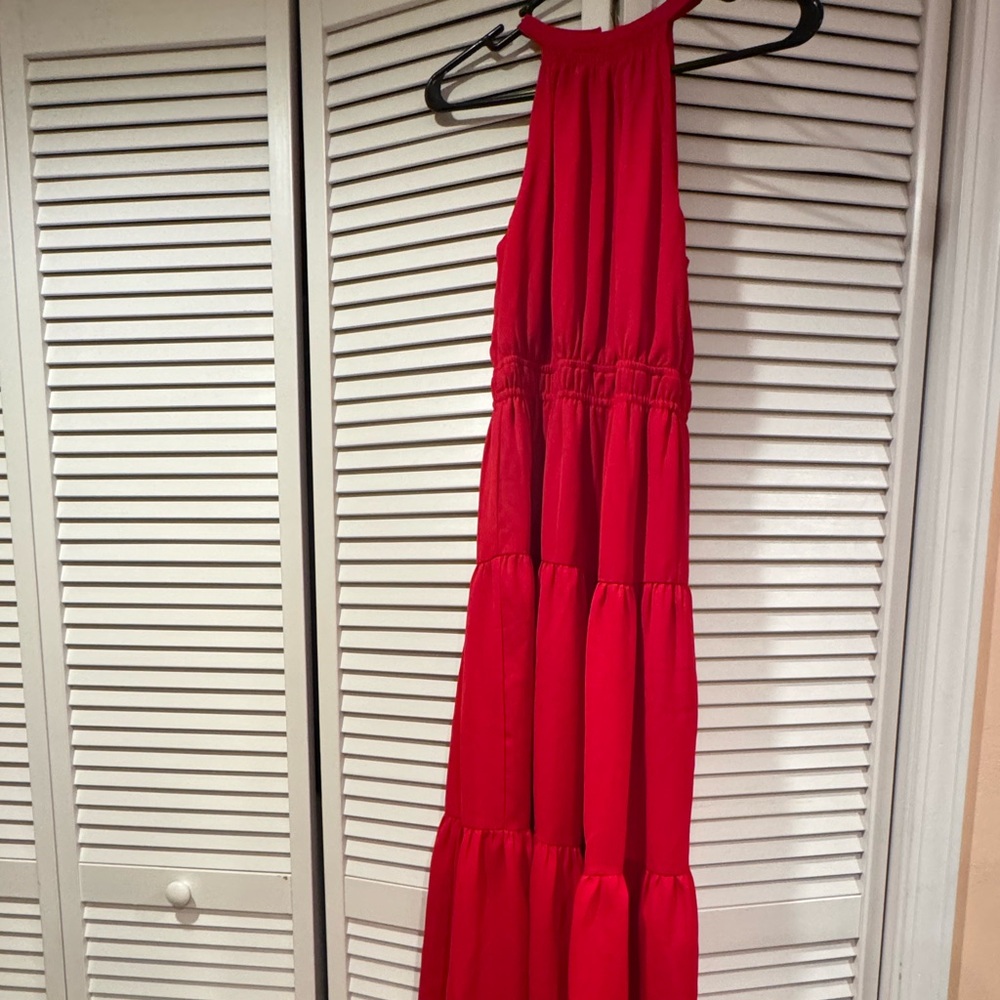 Red Maxi Dress 💃🏻